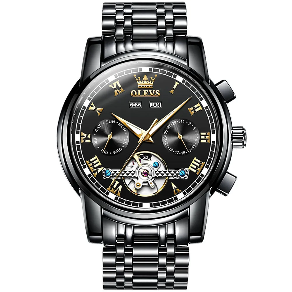 18 Men's Multi Functional Automatic Watch