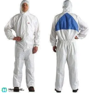 3M™ Korttidsoverall typ 5/6 i Spandex med huva