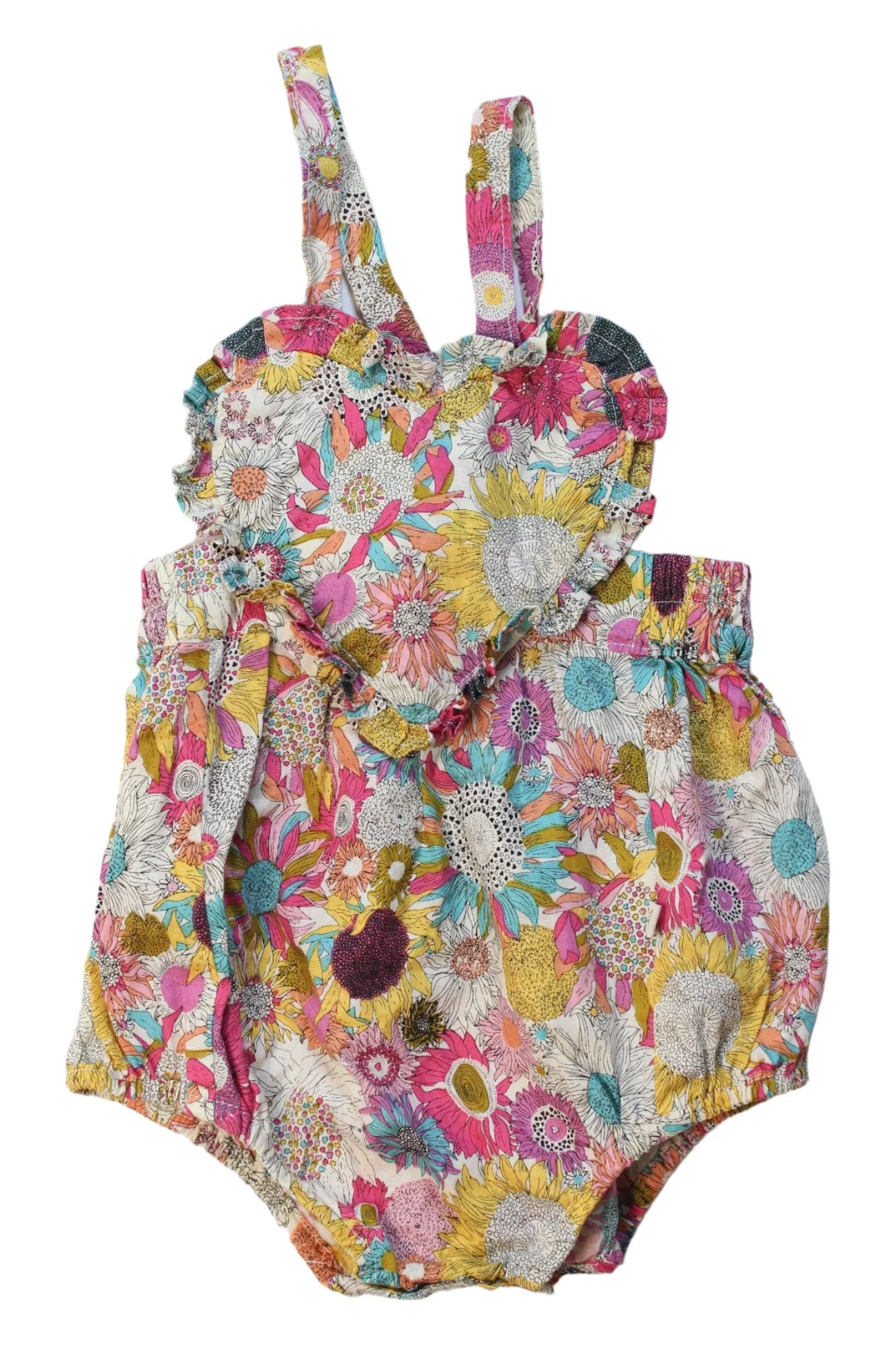 Alex & Ant Overall Short 12-18M