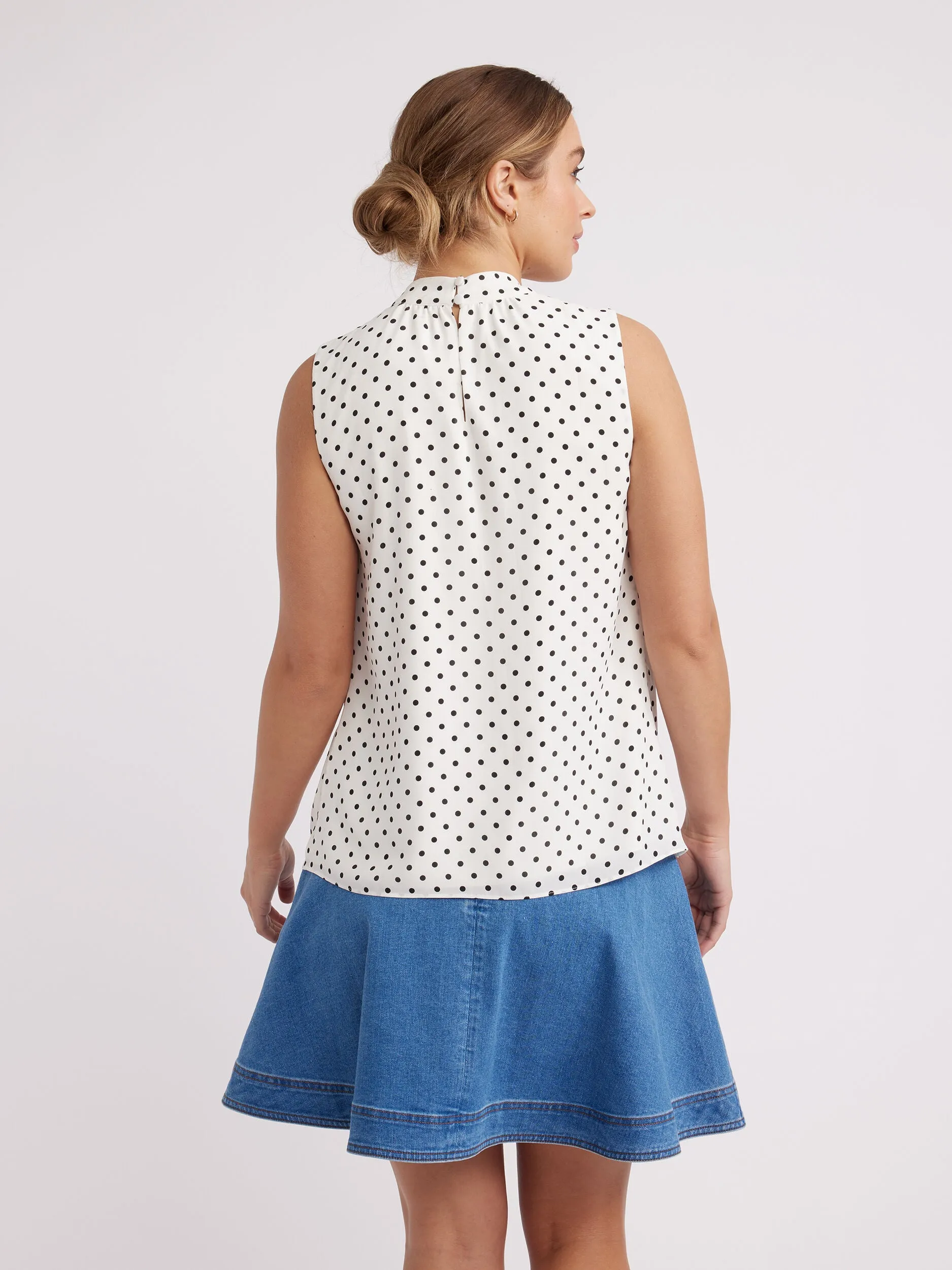 Alexandra Spot Top