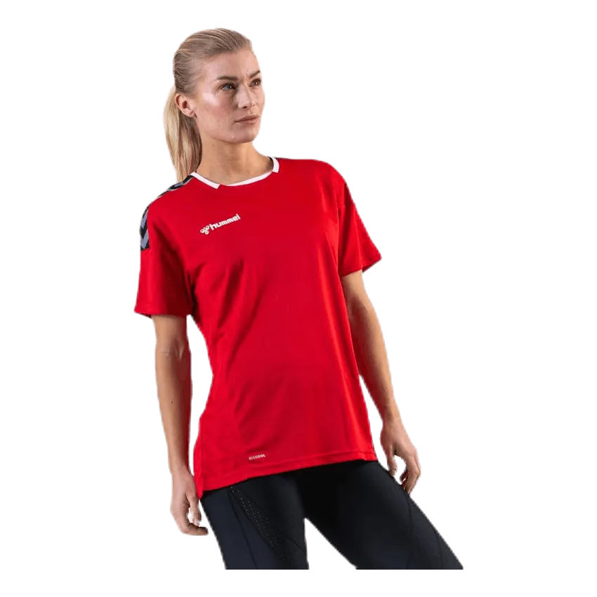 Authentic Poly Jersey Red