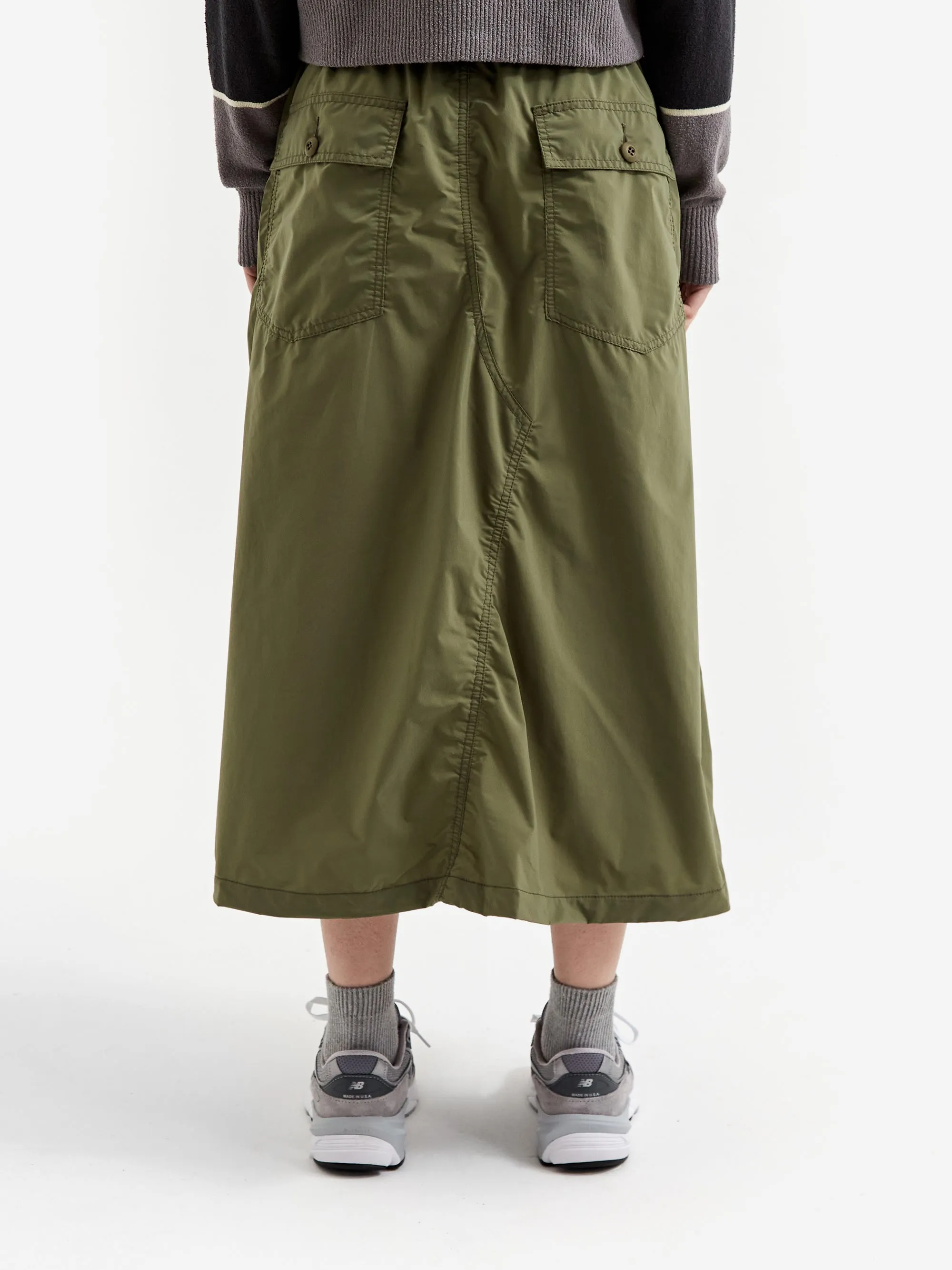 Beams Boy Solotex Military Skirt - Olive