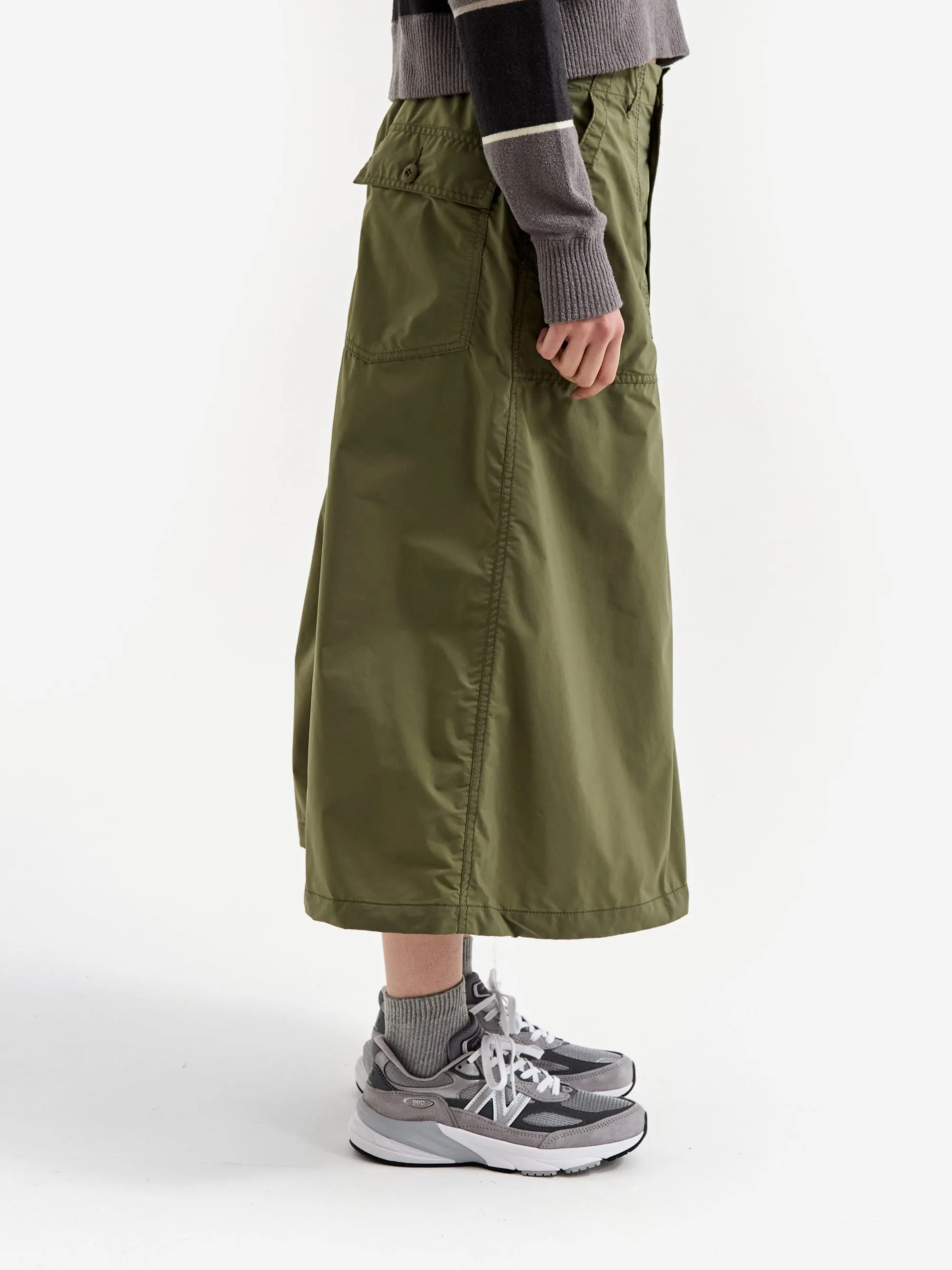 Beams Boy Solotex Military Skirt - Olive