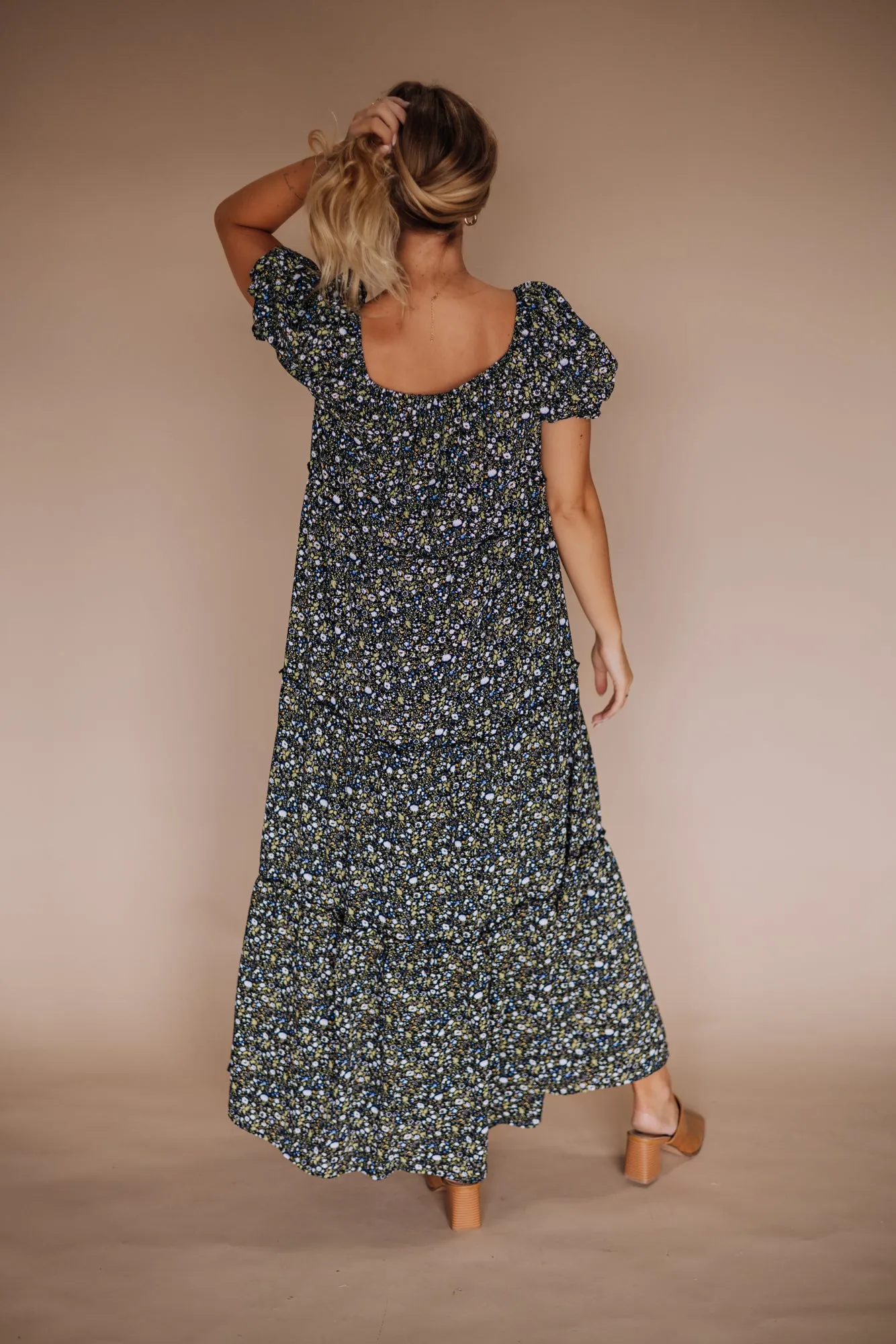 Bella Maxi Dress in Black - Coming Soon