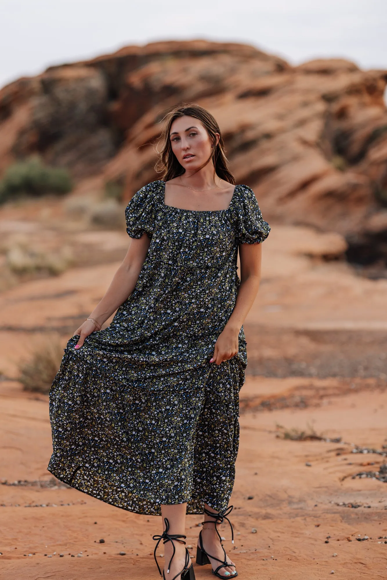 Bella Maxi Dress in Black - Coming Soon