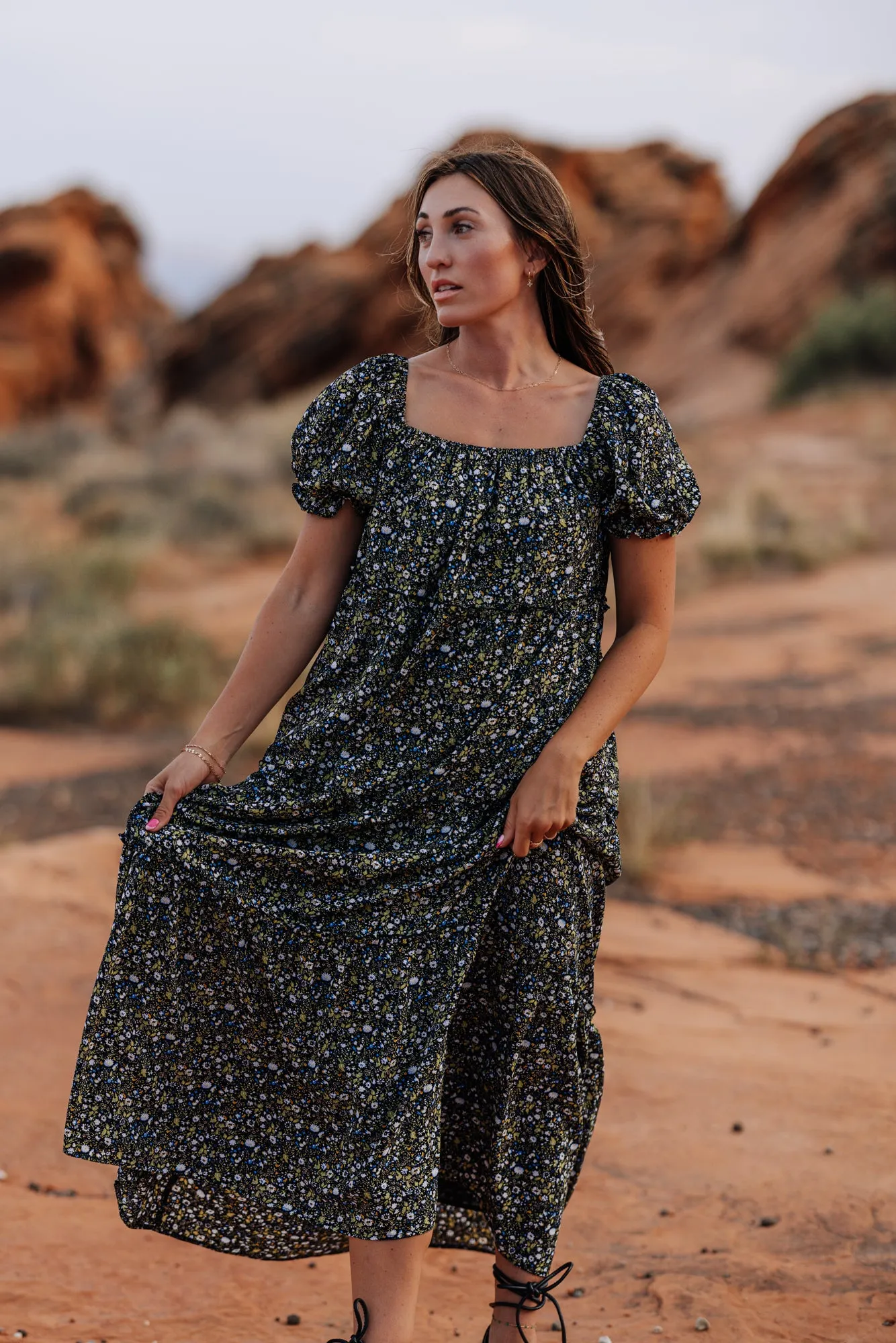 Bella Maxi Dress in Black - Coming Soon