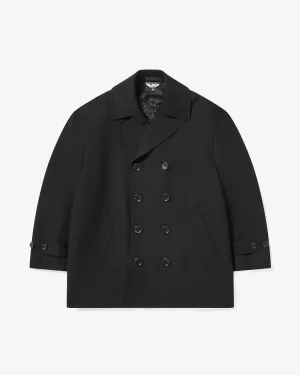 BLACK Comme des Garçons - Double Breasted Wool Coat - (Black)