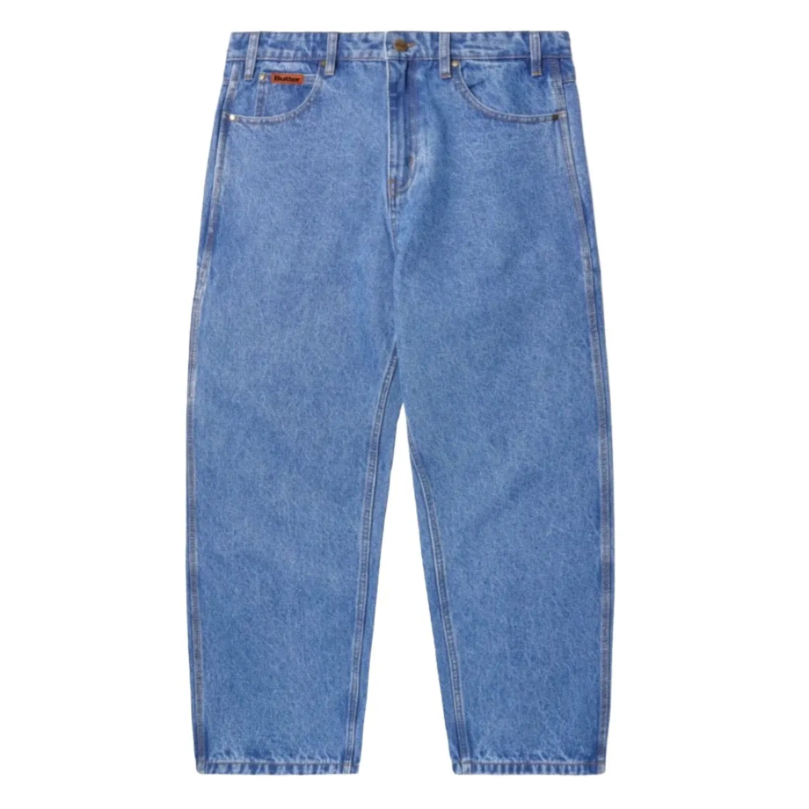 Butter Goods Baggy Denim Jeans Washed Indigo