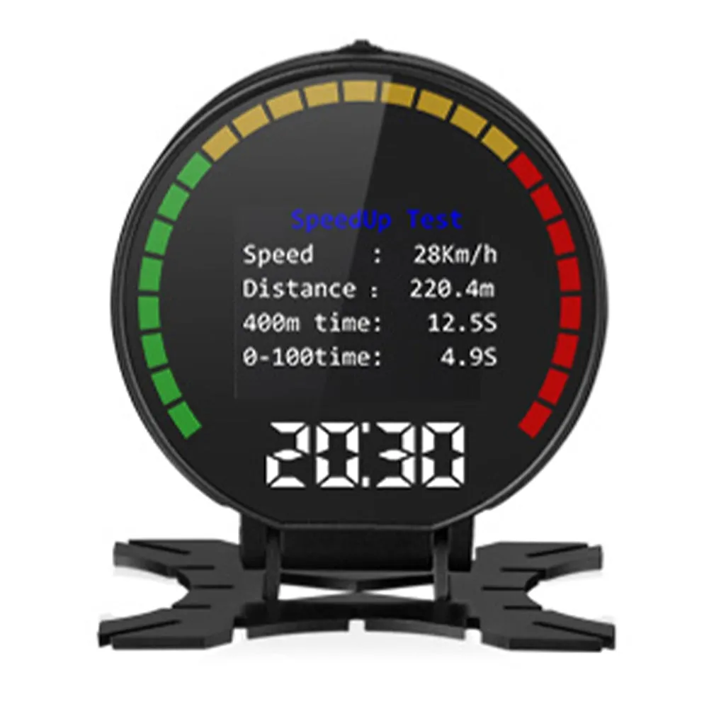 Car Obd Hud Head-Up Display Multi-functional Speedometer Digital