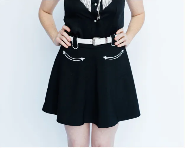 Cheyenne Women's Skirt Black