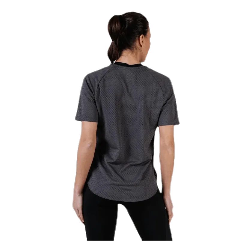 City Sleek Top SS Cool Black/Grey