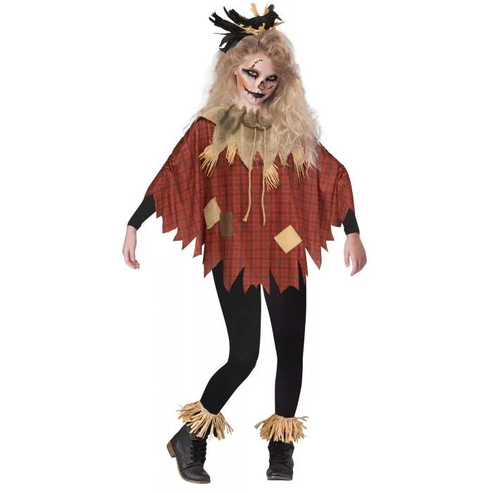 Costume enfant poncho épouvantail