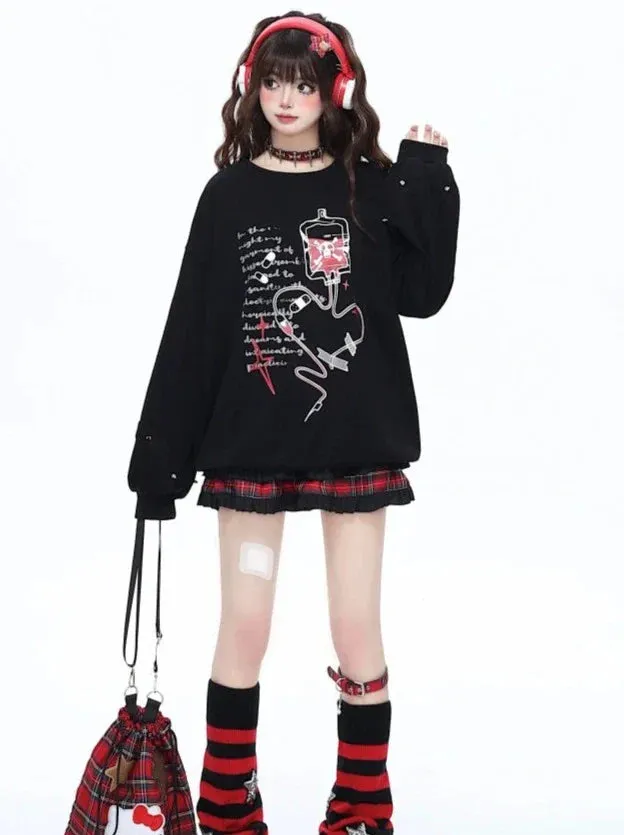 Dark Oversweat Chic