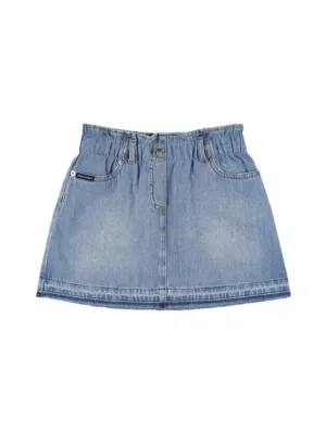 Dolce&amp;Gabbana   Cotton denim skirt 