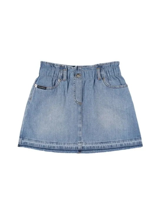 Dolce&amp;Gabbana   Cotton denim skirt 