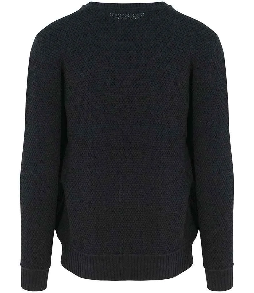 Ecologie Unisex Taroko Sustainable Crew Neck Sweater | Black