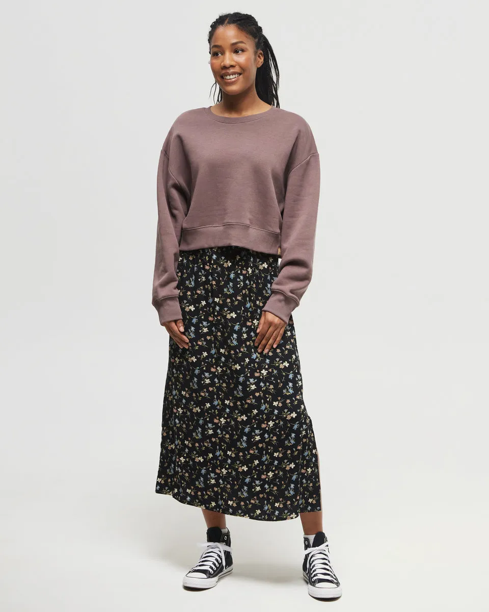 EcoWoven Crepe Skirt