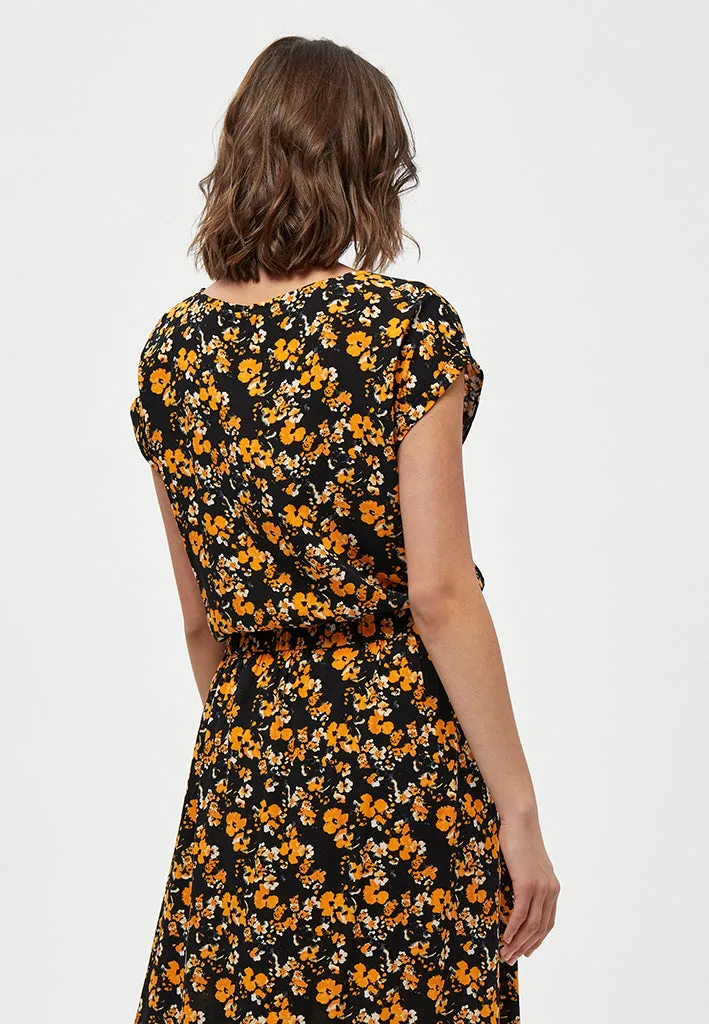 Fanny Malucca Blouse - Black Print