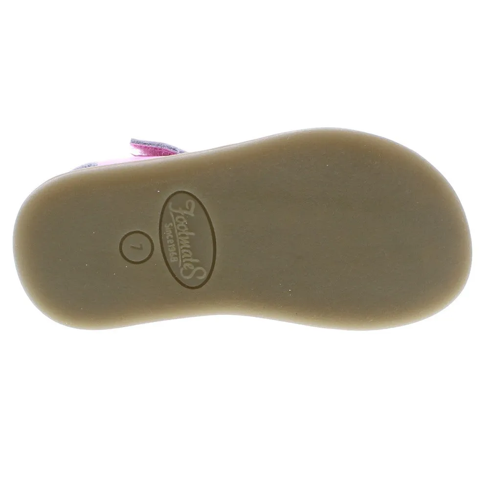Footmates Girls Sustainable Sandals - Eco-Ariel Microfiber - Bubblegum Pink