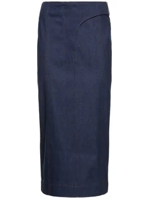 Jacquemus   La Jupe De-Nimes Obra denim skirt 