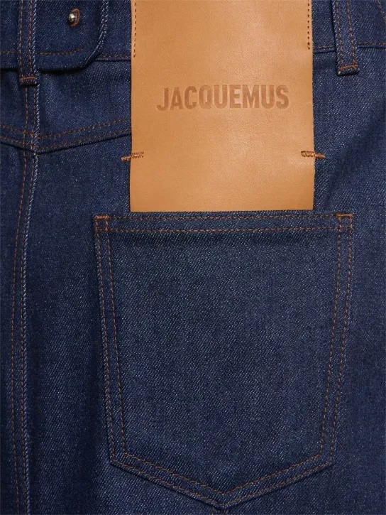 Jacquemus   La Jupe De-Nimes Obra denim skirt 