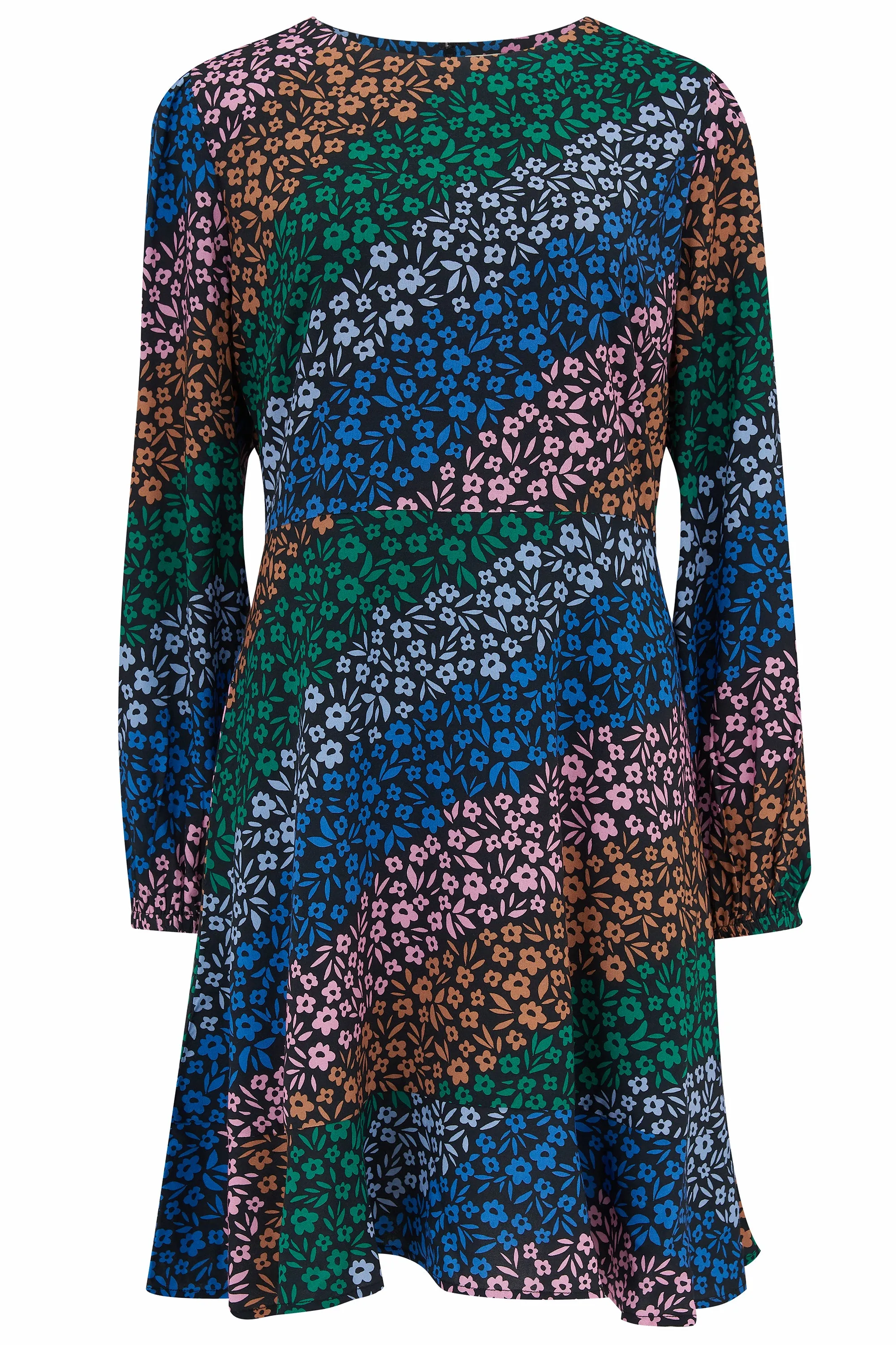 Juliette Dress - Multi, Cascading Daisies