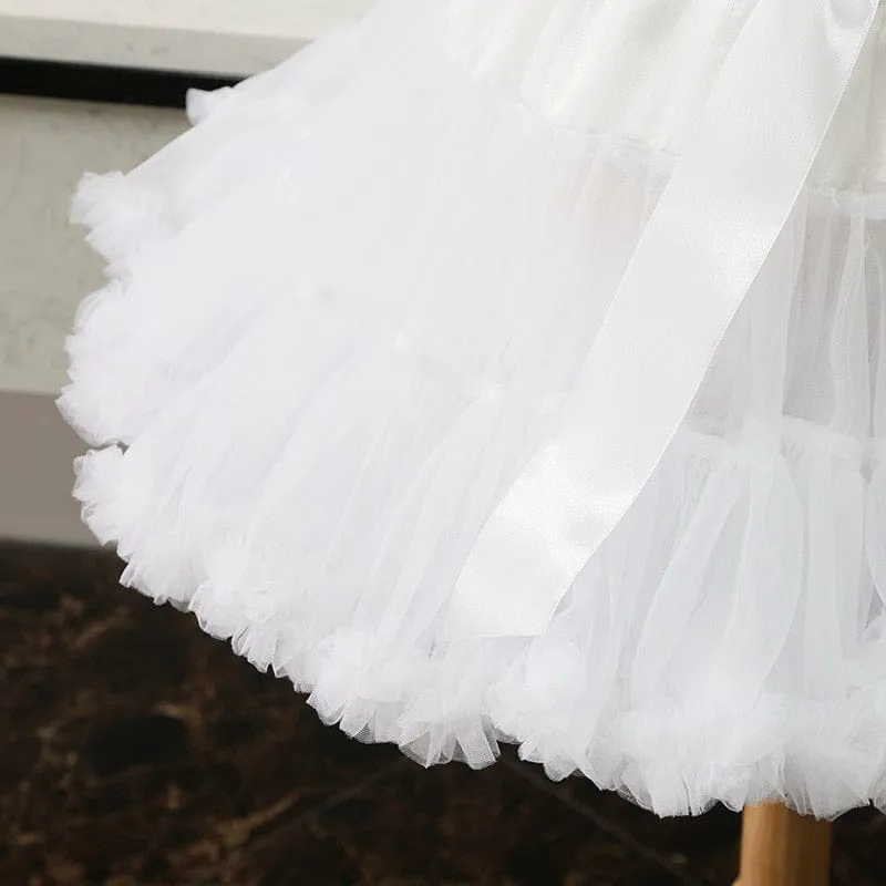 Kawaii Girl Adjustable Draw String Petticoat