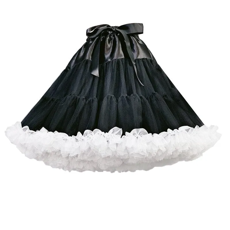 Kawaii Girl Adjustable Draw String Petticoat