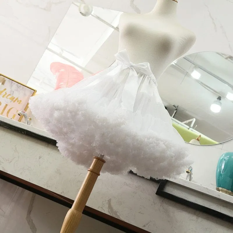 Kawaii Girl Adjustable Draw String Petticoat