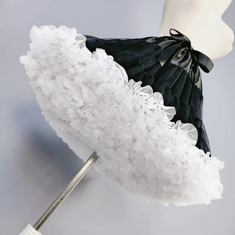 Kawaii Girl Adjustable Draw String Petticoat