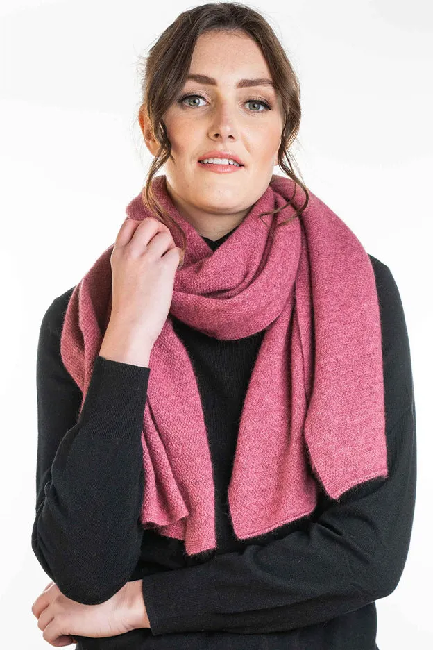 Koru Lightweight Moss Stitch Wrap