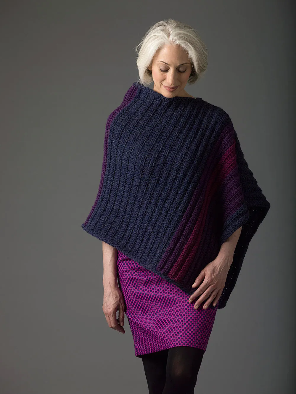 Level 2 Crocheted Poncho (Crochet)