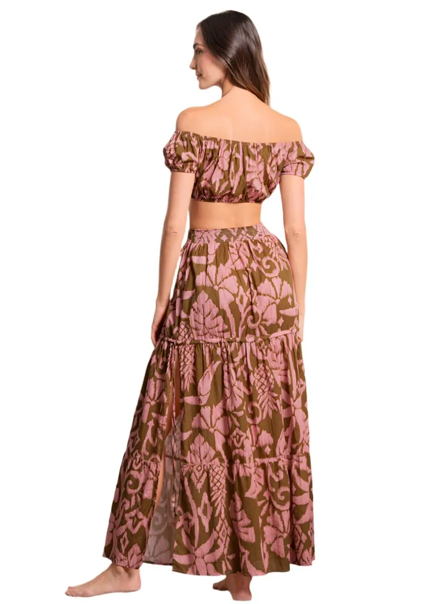 Maaji Batik Jungle Amara Beachwear Crop Top