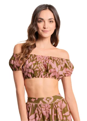 Maaji Batik Jungle Amara Beachwear Crop Top