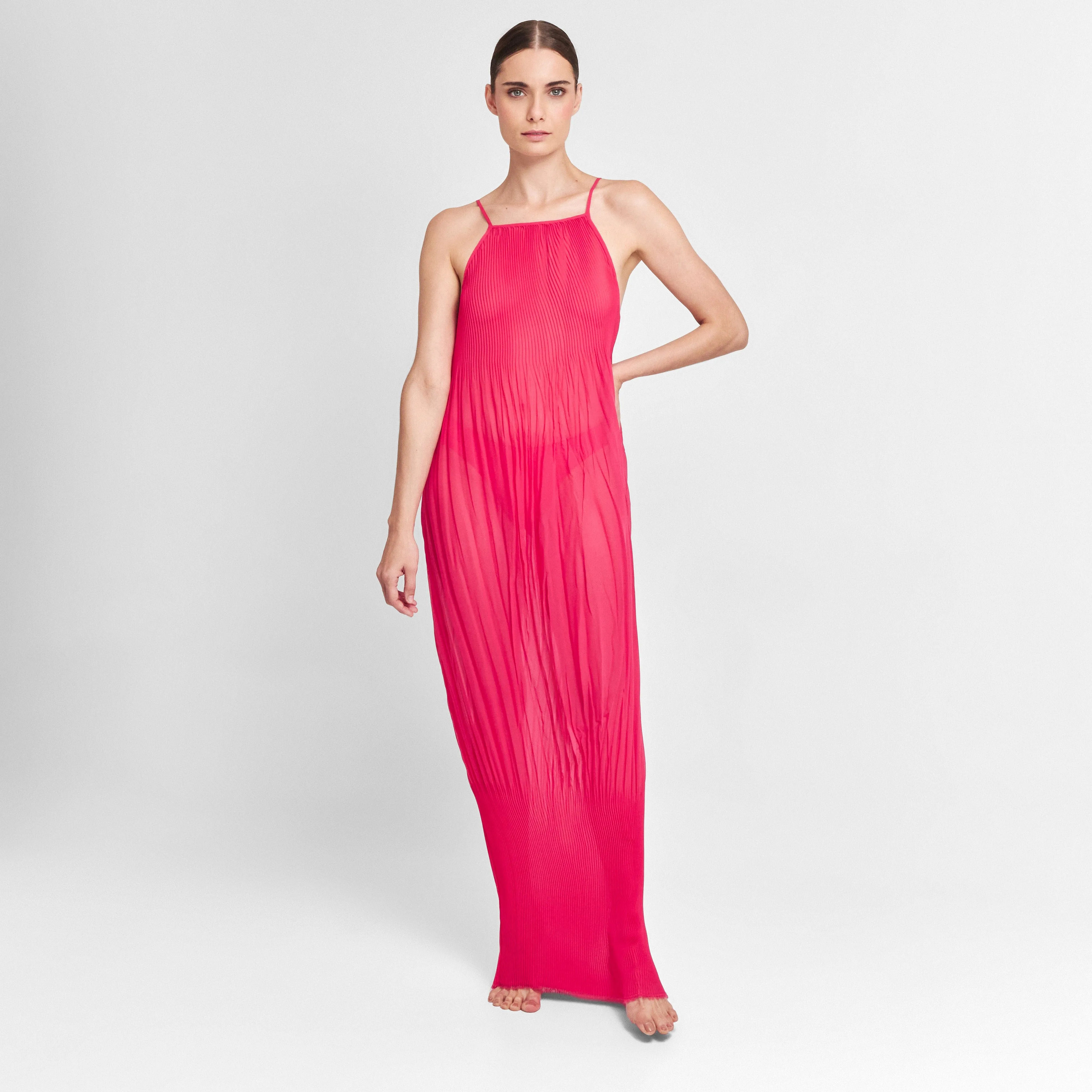 MAXI DRESS FUCHSIA 368