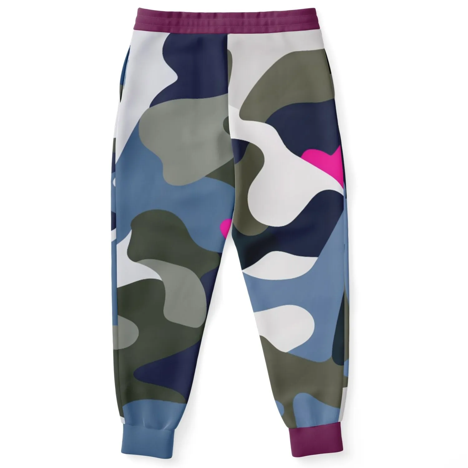 Mountain Blue Ice Eco-Poly Camo Unisex Joggers