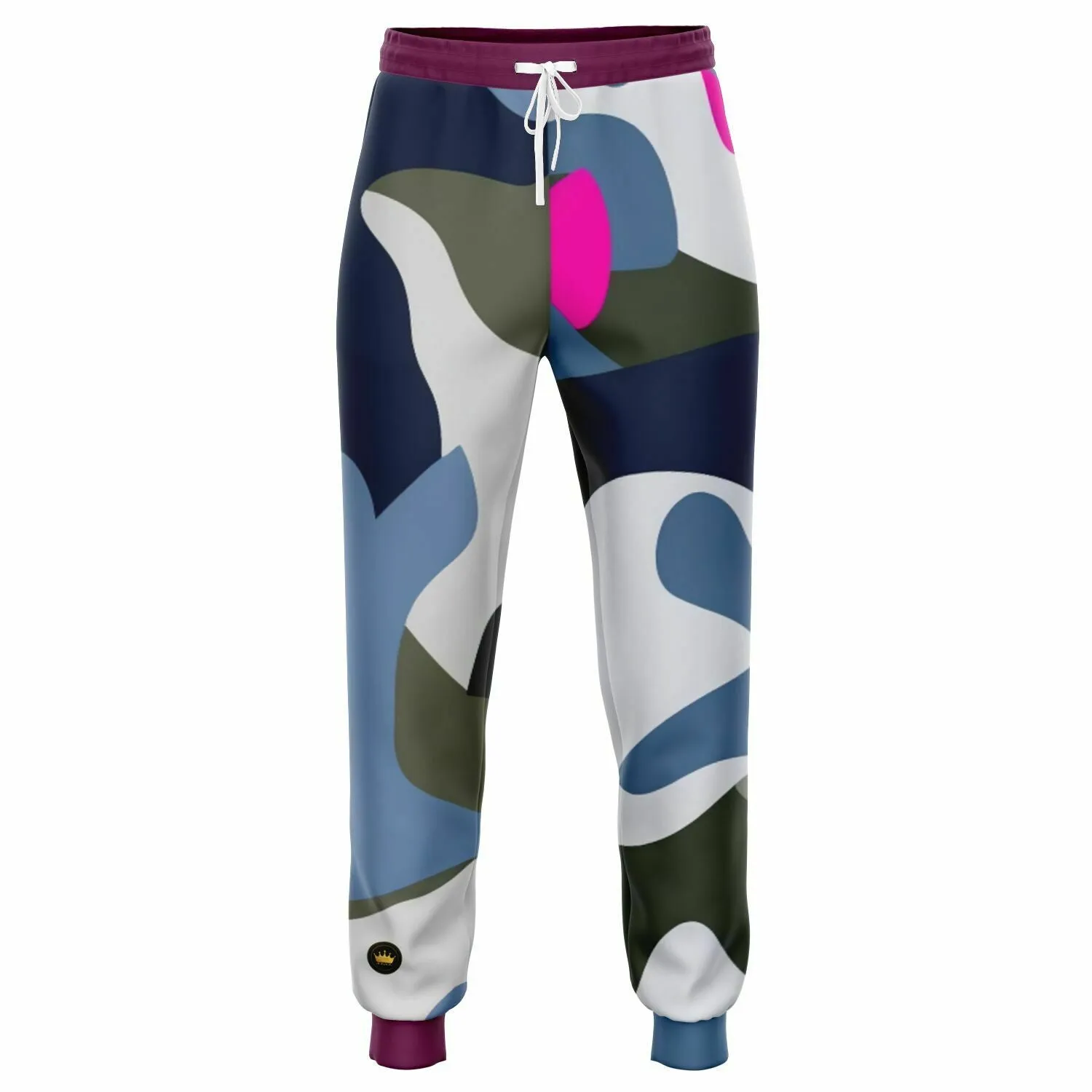 Mountain Blue Ice Eco-Poly Camo Unisex Joggers