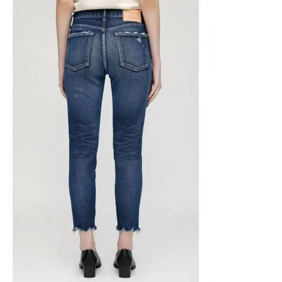 Moussy Mv Checotah Skinny Jeans in D/Blue