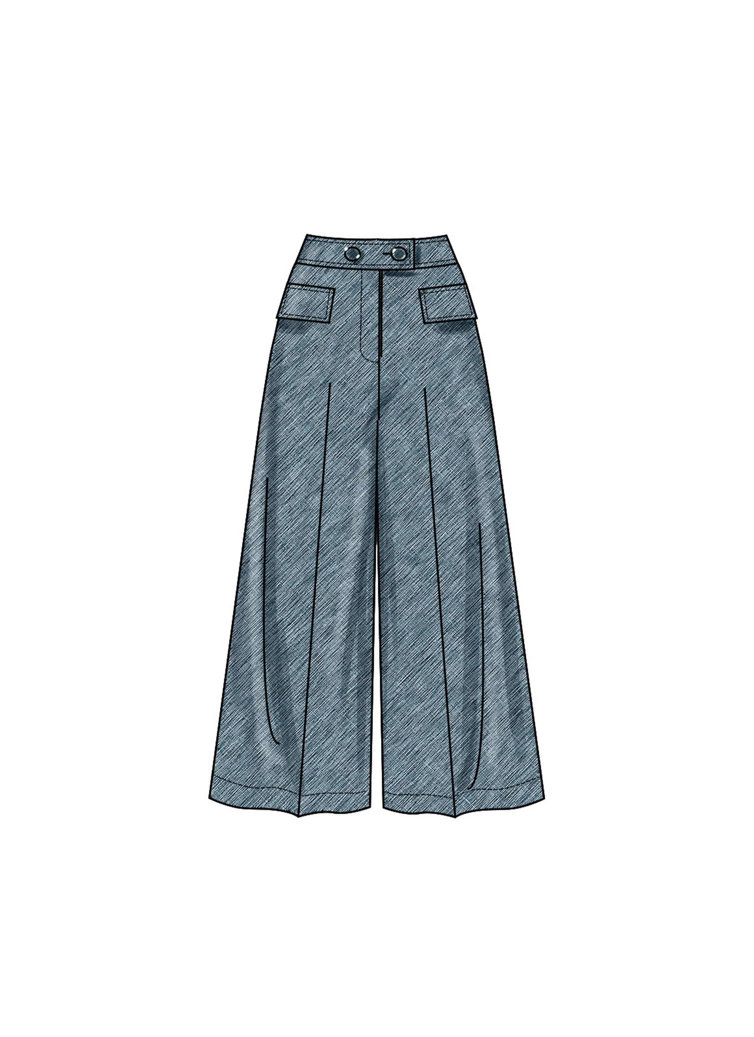New Look Sewing Pattern N6769 - Misses' and Misses' Petite Pants