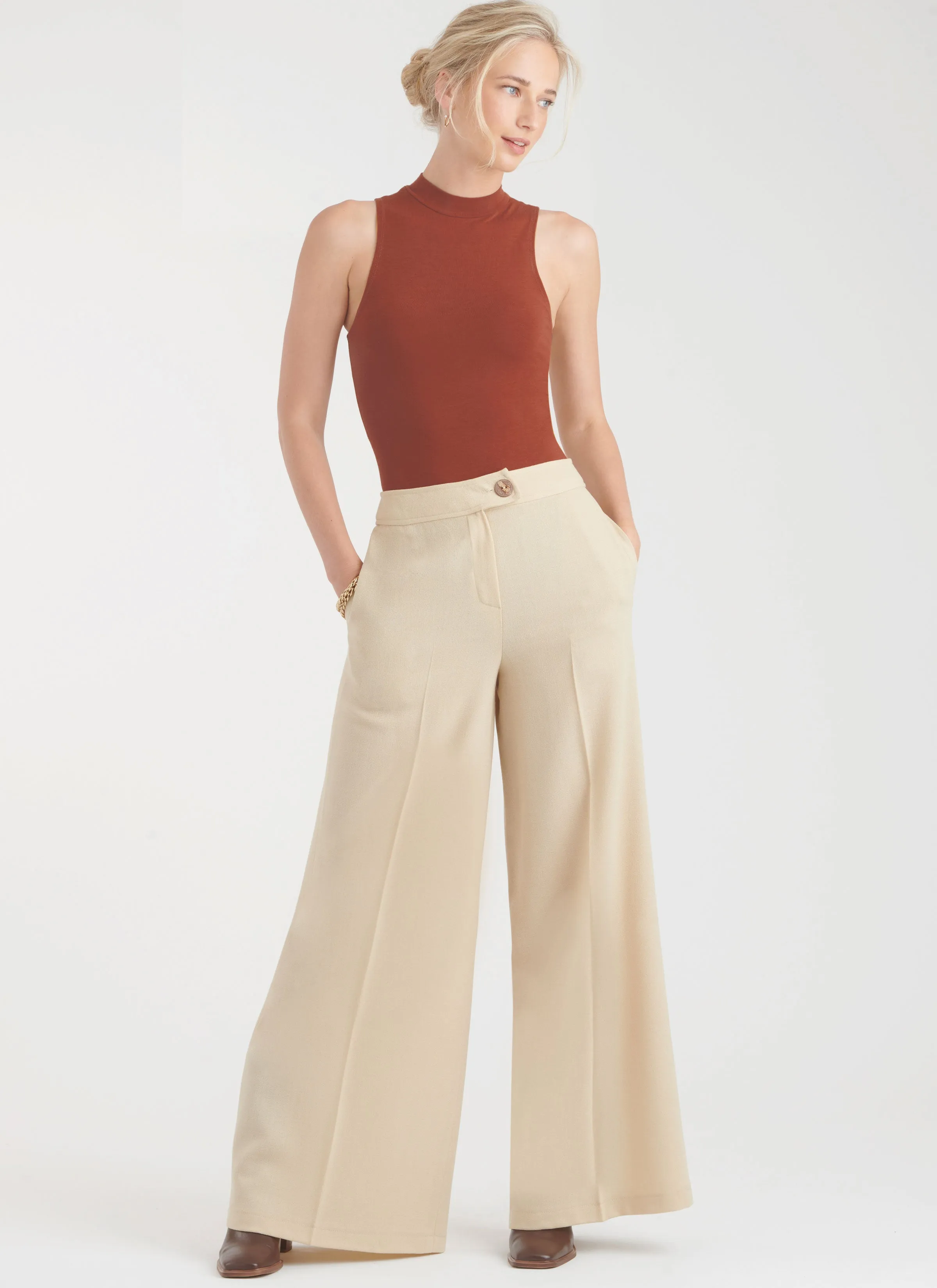 New Look Sewing Pattern N6769 - Misses' and Misses' Petite Pants