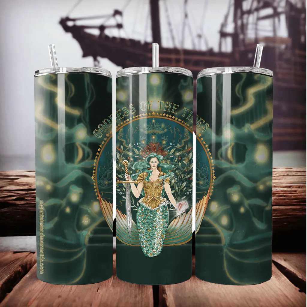 OOPS Goddess Of The Tides Insulated Tumbler