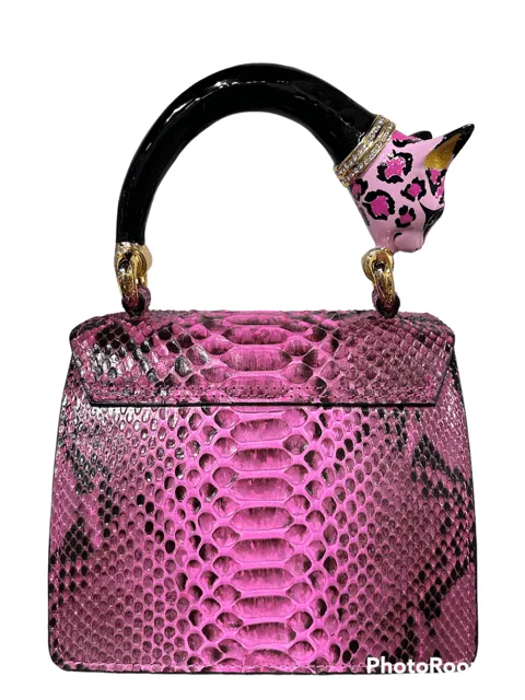 Pink Leopard Bag - Specialty Handle Bag