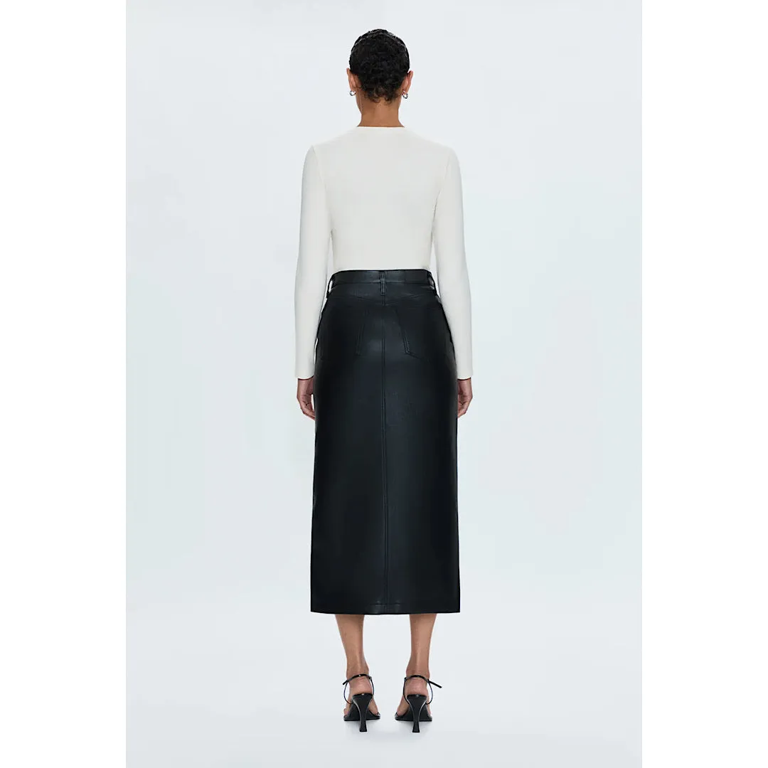 PISTOLA ALICE MIDI SKIRT - SLATE BLACK
