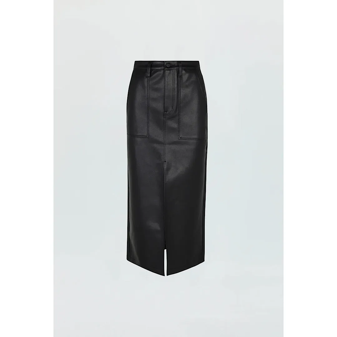 PISTOLA ALICE MIDI SKIRT - SLATE BLACK