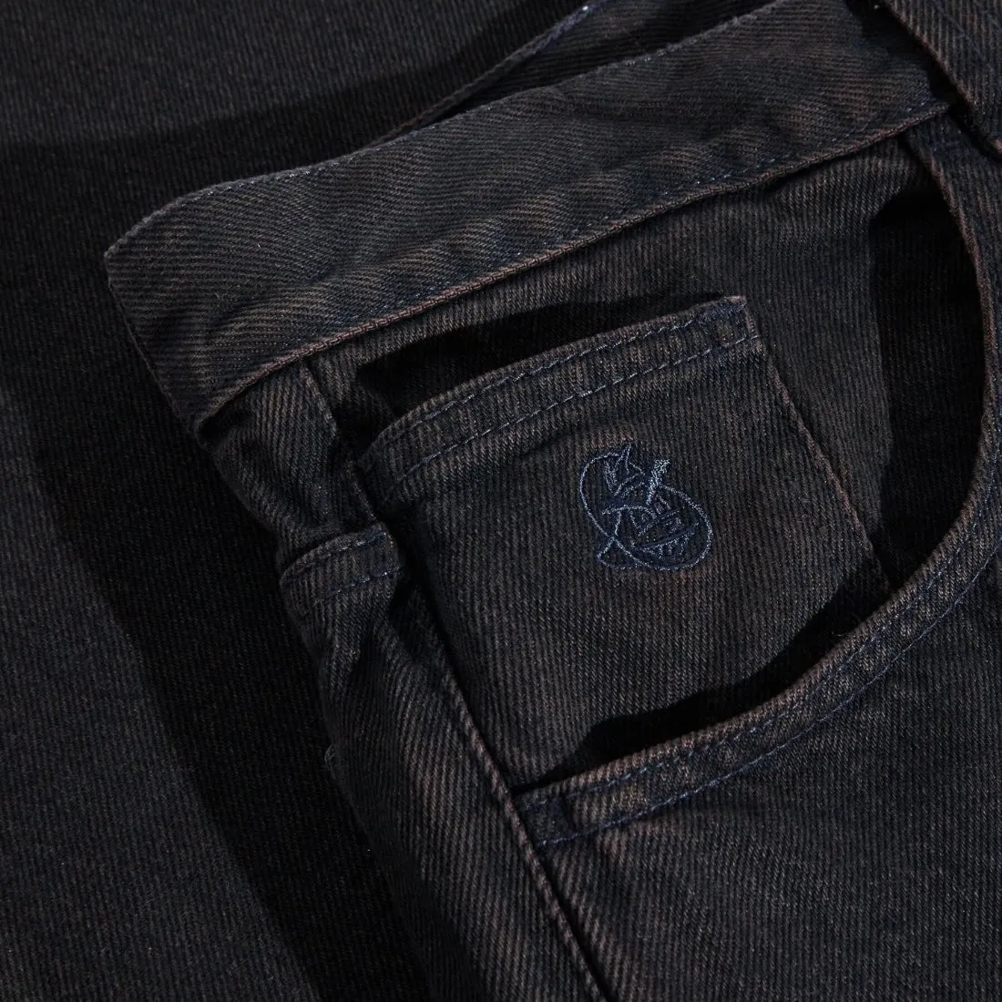 Polar 93! Denim Pants - Blue Brown