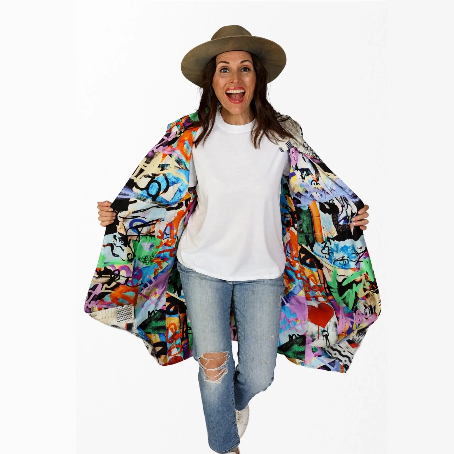 Reversible Silk Jacket Corsica