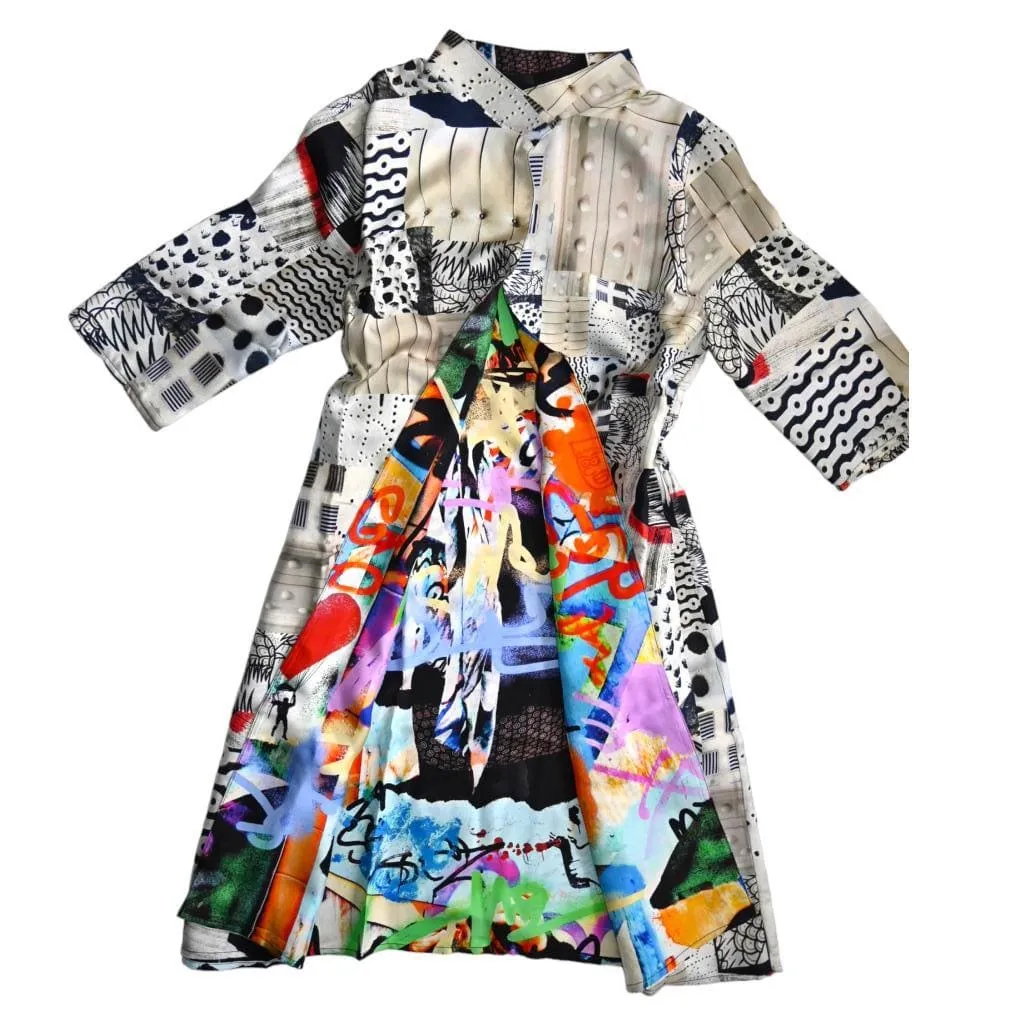 Reversible Silk Jacket Corsica
