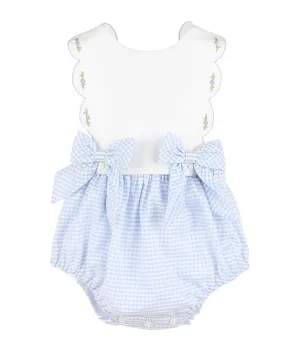 Scalloped Infant Overall