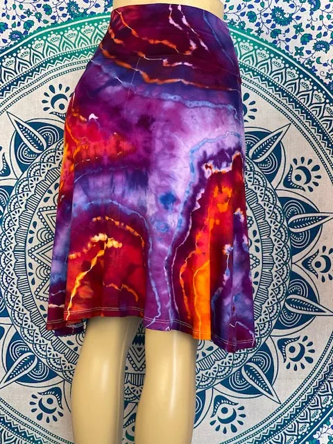 Small Hometown Tiedye Knee Skirt #2