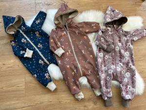 Softshelloverall mit Print